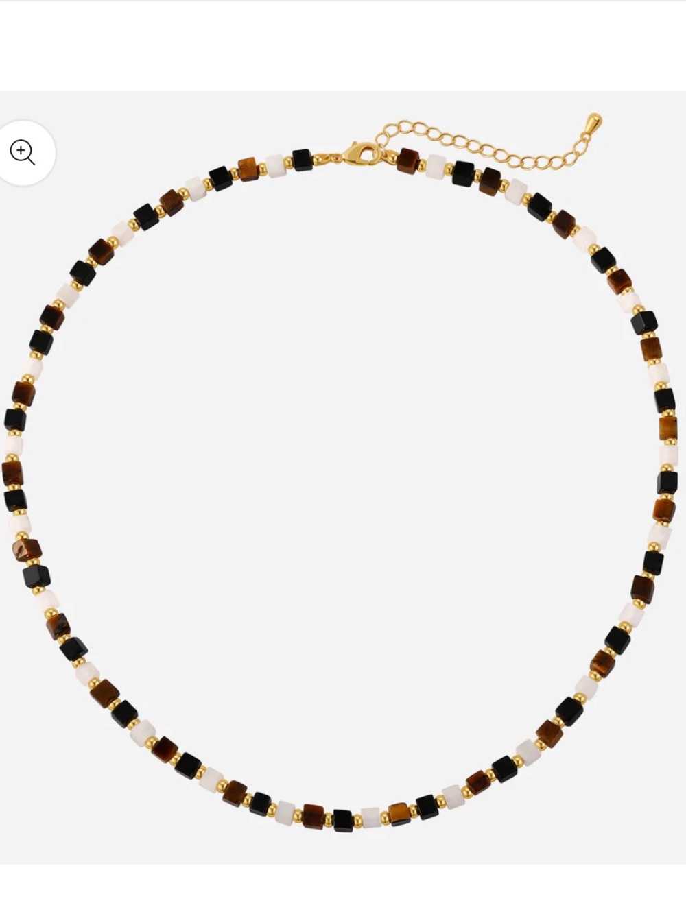 Brand NEW Suihe “Marble Natural Gemstone Necklace”